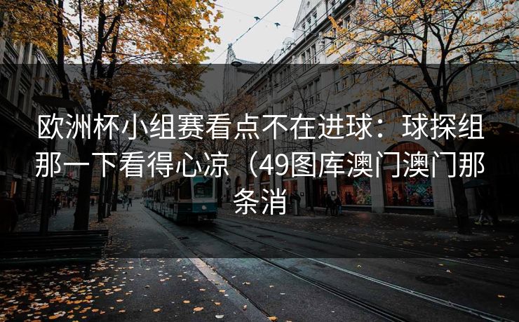 欧洲杯小组赛看点不在进球：球探组那一下看得心凉（49图库澳门澳门那条消